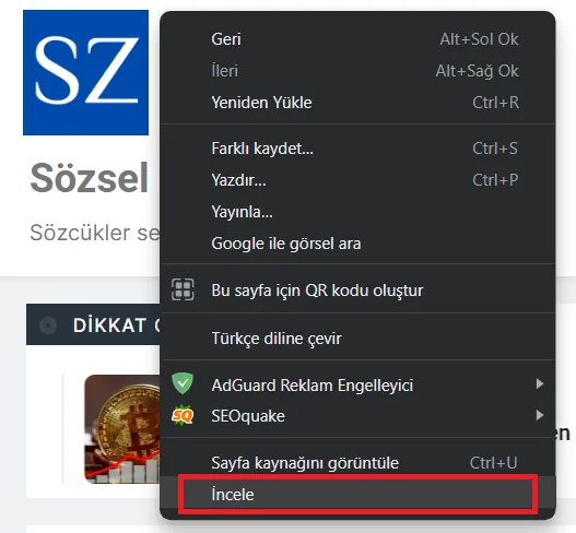 google lighthouse ile web site analizi nasıl yapılır görsel