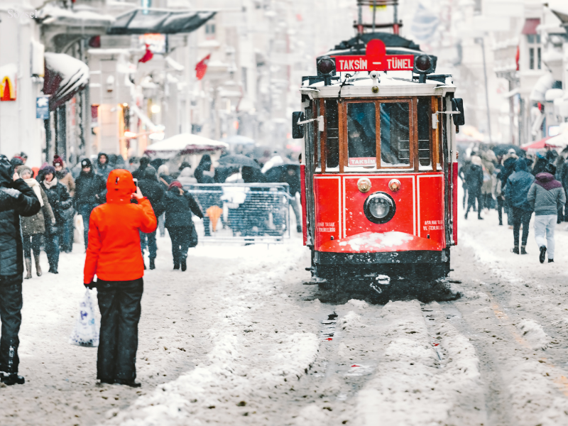 İstanbul’da Kışın Gezilecek Yerler taksim