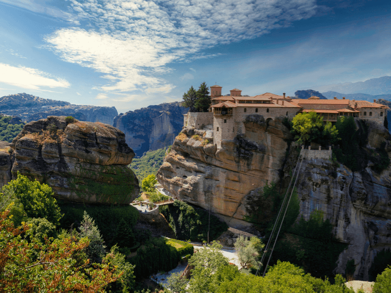 Yunanistan Meteora Manastırları