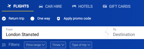 Ryanair ucuz uçak biletleri